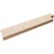 Ekena Millwork 2in. W x 6in. H x 32in. L Chapel Hill Woodgrain TimberThane Rafter Tail, Primed Tan RFTUR02X06X32CHPRCPR - alternate 2